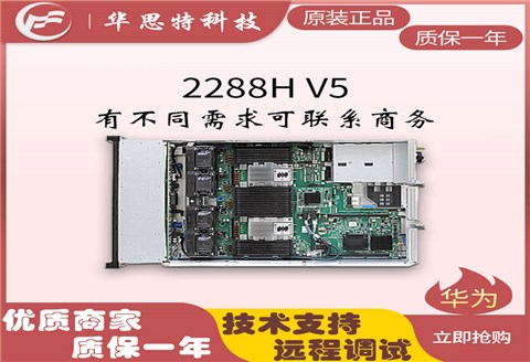 深圳-服务器价格-2288H V5-华为服务器-支持2*GE的板载网络-机架式服务器