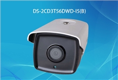 海康威视DS-2CD3T56DWD-I5(B)星光级500万红外阵列筒型网络摄像机