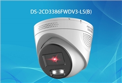 海康威视DS-2CD3386FWDV3-LS(B) 800万像素 白光全彩海螺型网络摄像机