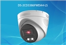 DS-2CD3386FWDA4-LS 海康威视800万全彩警戒型声光报警摄像机