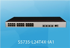 华为数通智选交换机S5735-L24T4X-IA1 24口千兆电+4口万兆光 企业级交换机