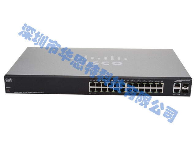 CISCO SG200-26FP-CN 千兆全POE交换机