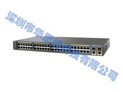 CISCO WS-C2960+48PST-L 二层智能交换机