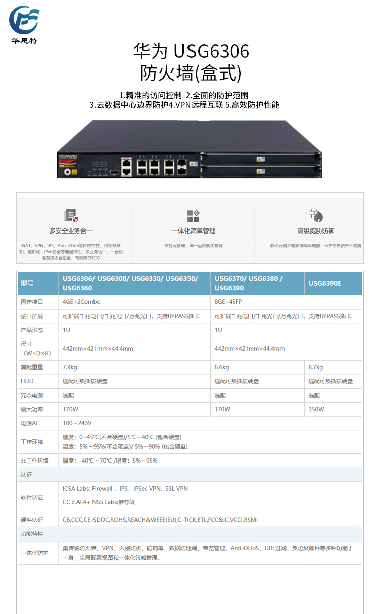 USG6306 详情页