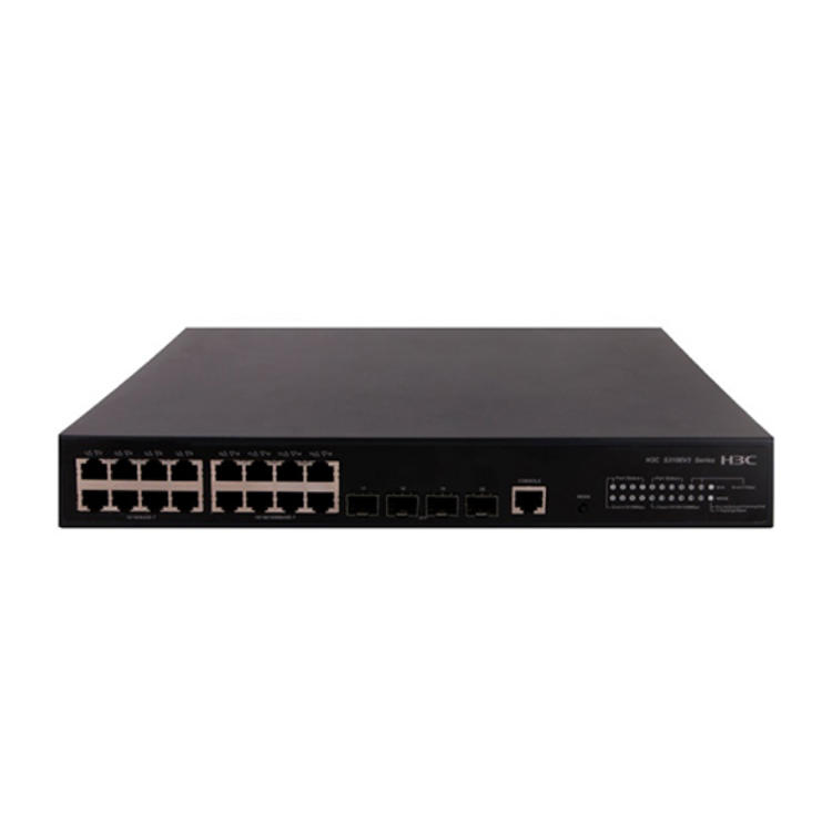 H3C交换机 S3100V3-20TP-PWR-EI 16口交换机