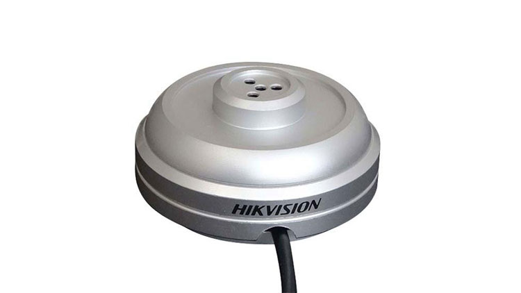 海康威视HIKVISION DS-2FP1021监控摄像头拾音器 音频枪机外接拾音器 高保真收音降噪摄像机专用拾音器