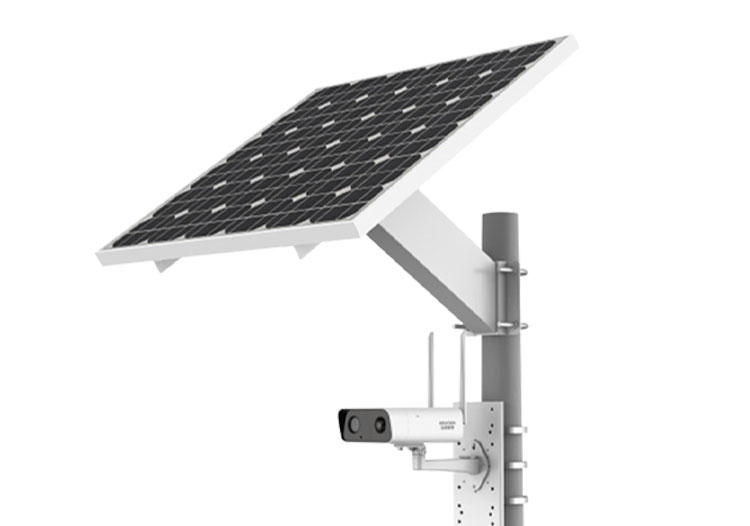 海康威视DS-2XS2T26XM-IHGLE/CH20S80(加热款) 4G太阳能低功耗200万筒型网络摄像机套装