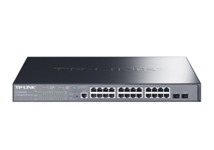 普联TP-LINK TL-SG5226PE 24口PoE+2SFP 千兆企业级POE供电交换机