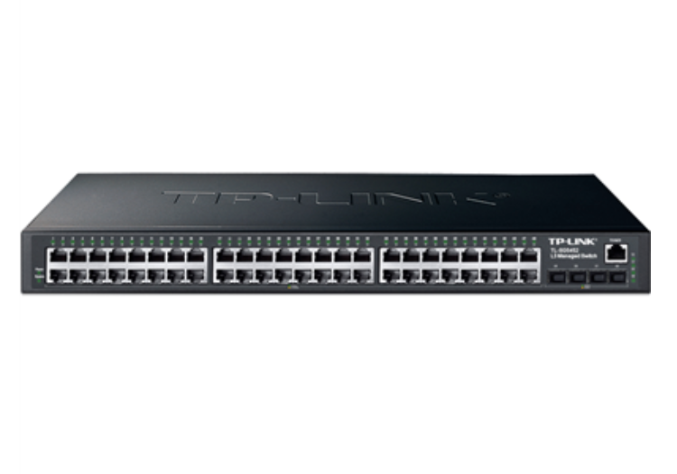 普联TP-LINK TL-SG5452全千兆三层网管交换机48千兆网口+4个千兆SFP