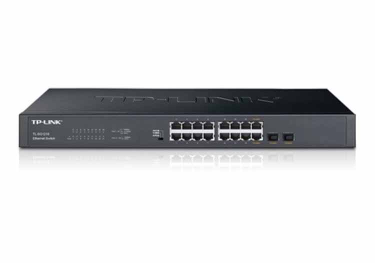 TP-LINK TL-SG1218 全千兆以太网交换机 16GE+2SFP