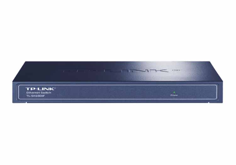 TP-LINK 桌面型2.5G光纤交换机 8口全光口TL-SH1008F