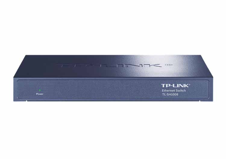TP-LINK TL-SH1008 8口企业级2.5G交换机 全千兆以太网PoE交换机
