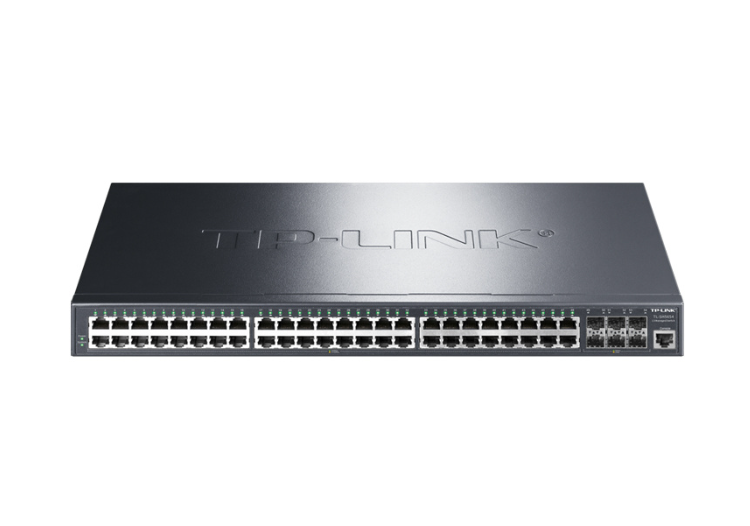 TP-LINK TL-SH5654 万兆上联三层Web网管 48口光纤交换机