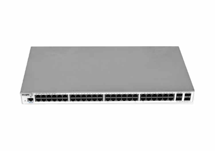 锐捷 RG-NBS5710-48GT4SFP-E 安全多业务高性能48口千兆交换机
