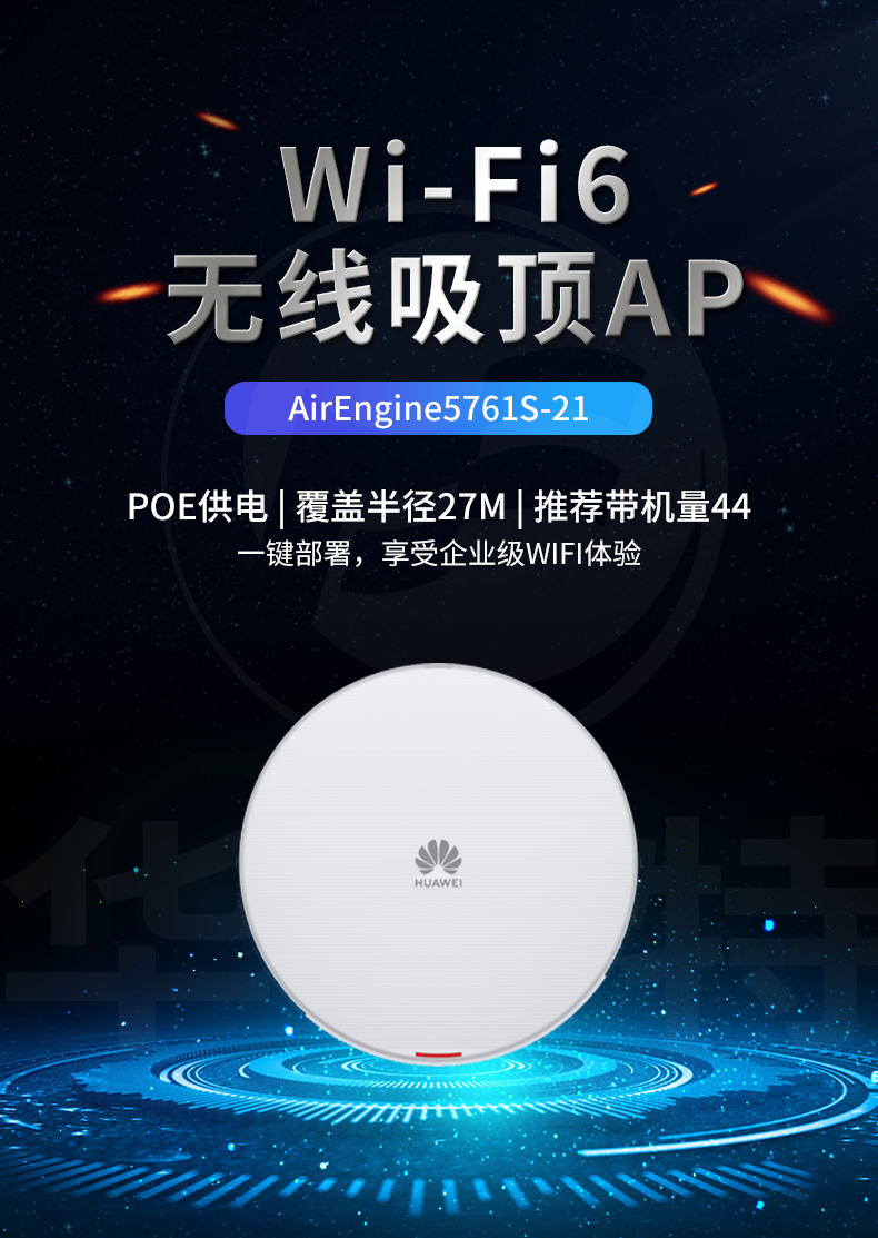 华为 AirEngine5761S-21 企业级wifi6无线AP