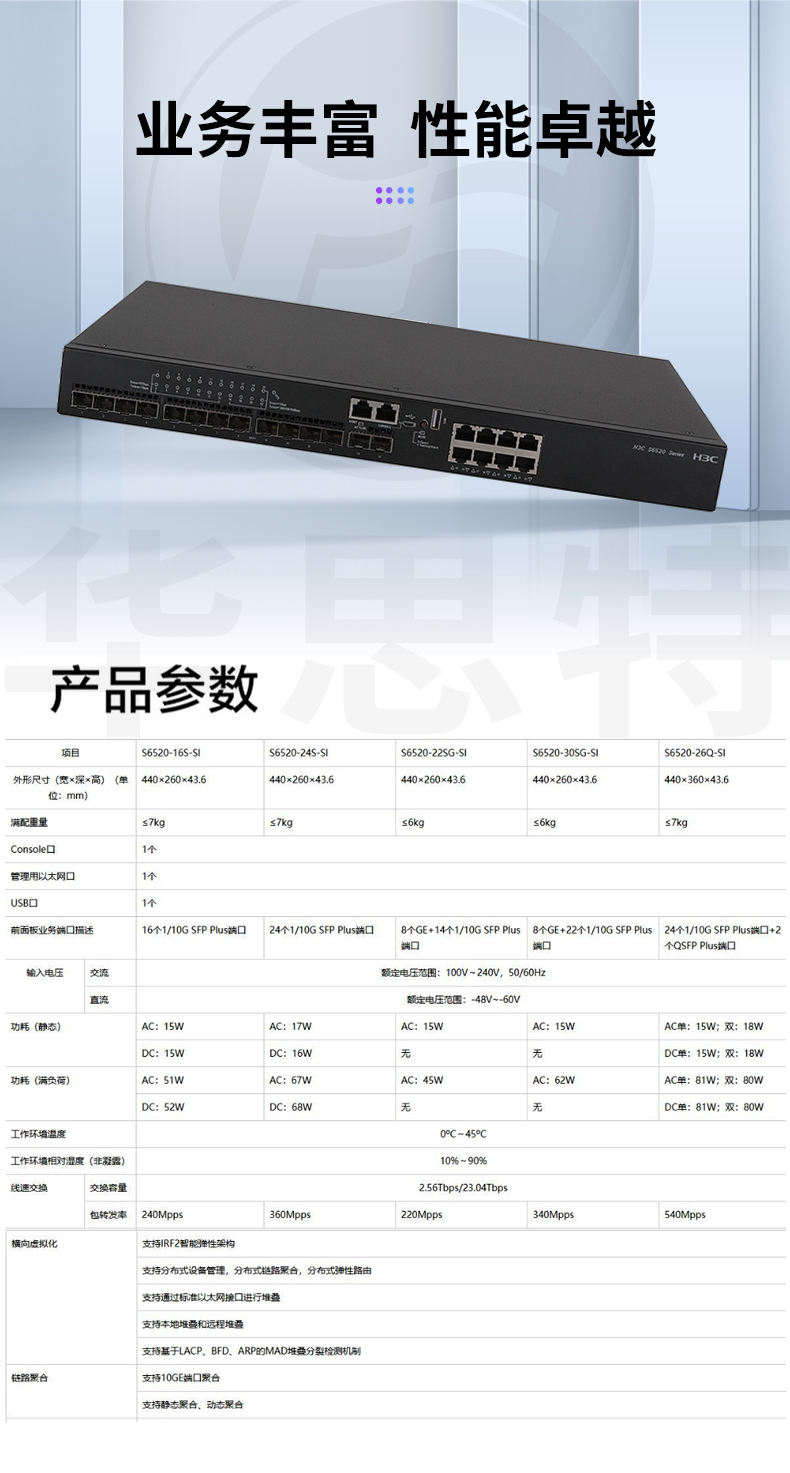 H3C交换机 LS-6520-22SG-SI