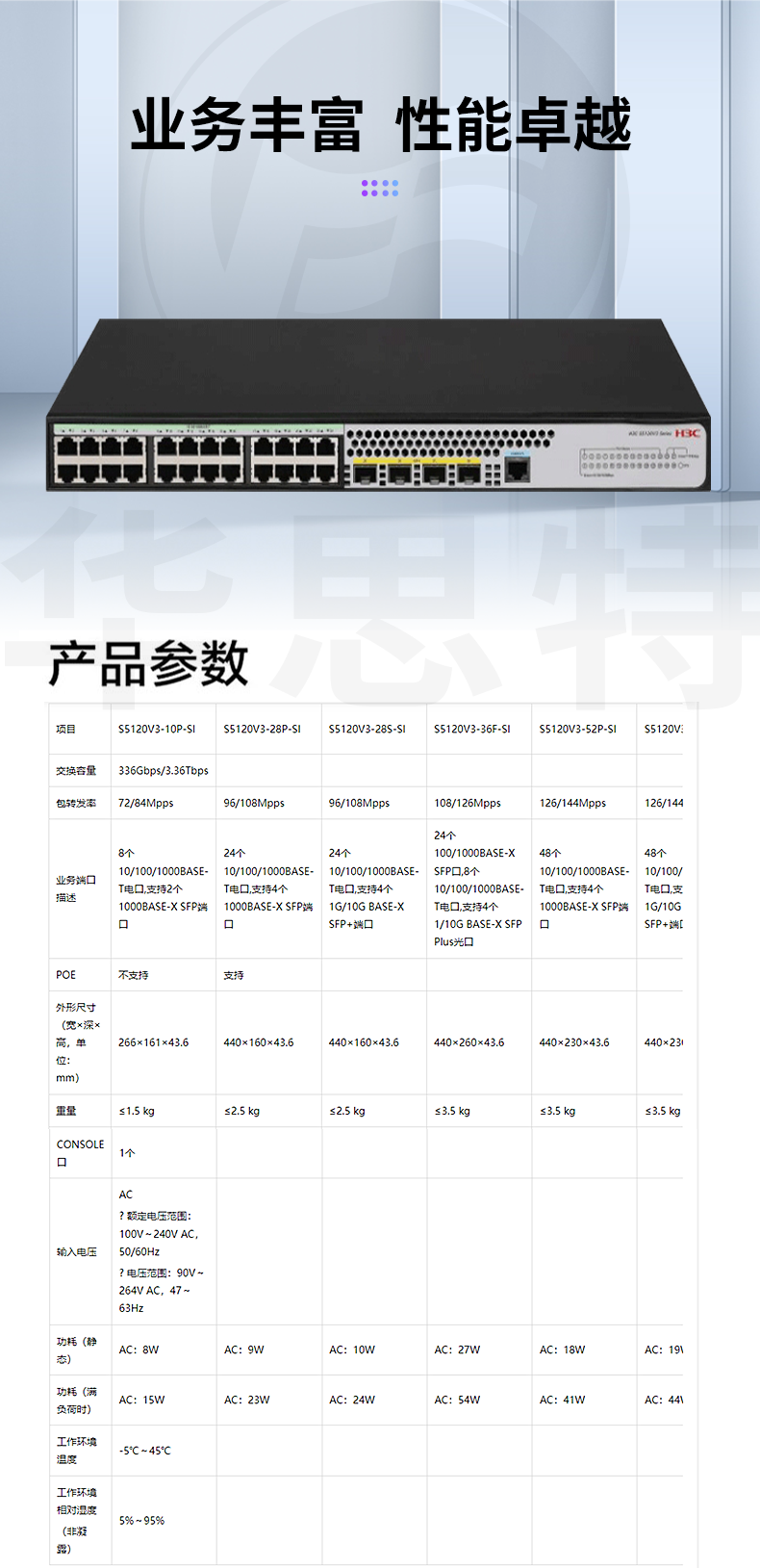 H3C交换机 LS-5120V3-28P-SI