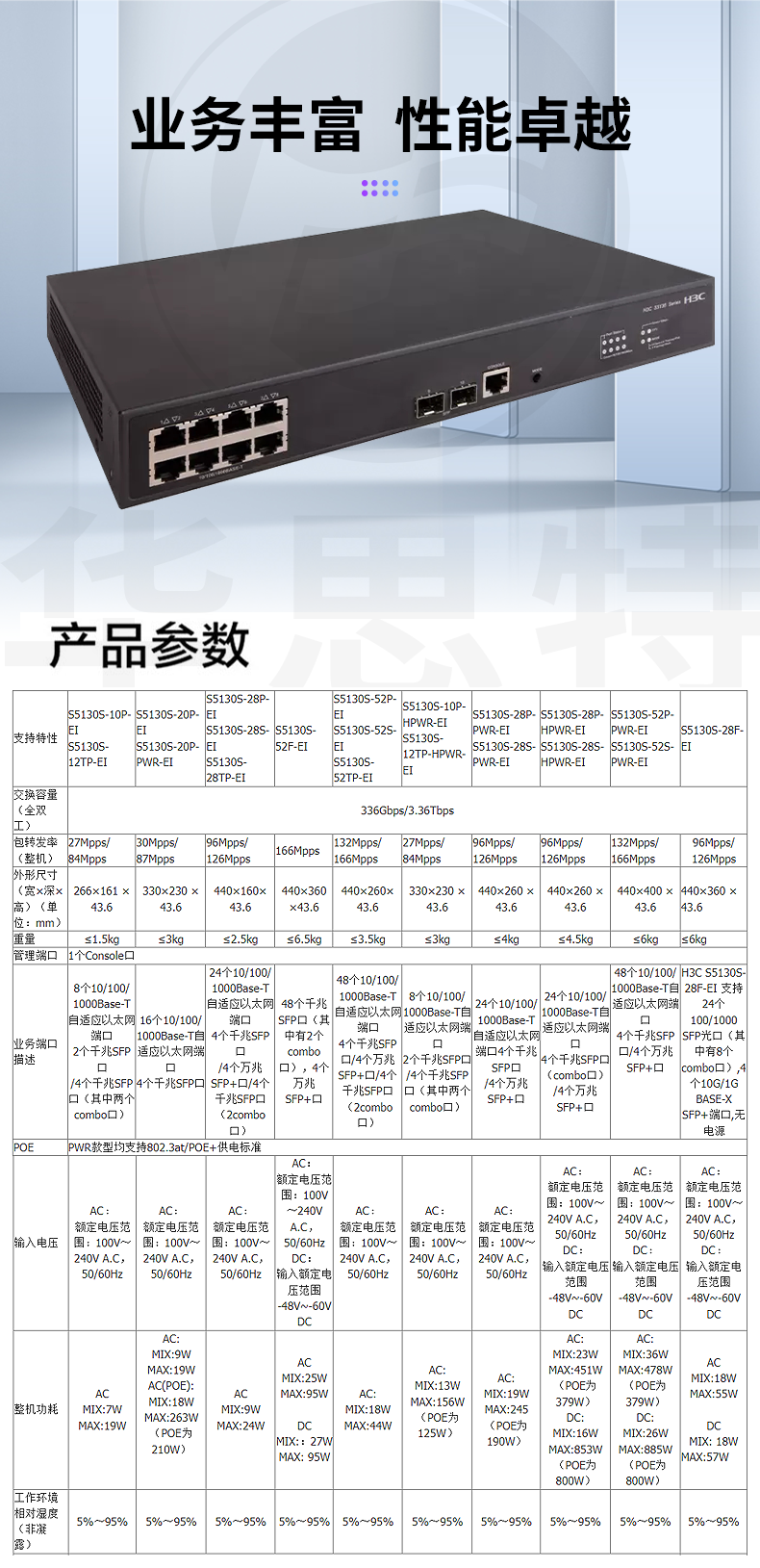 H3C交换机 LS-5130S-10P-HPWR-EI