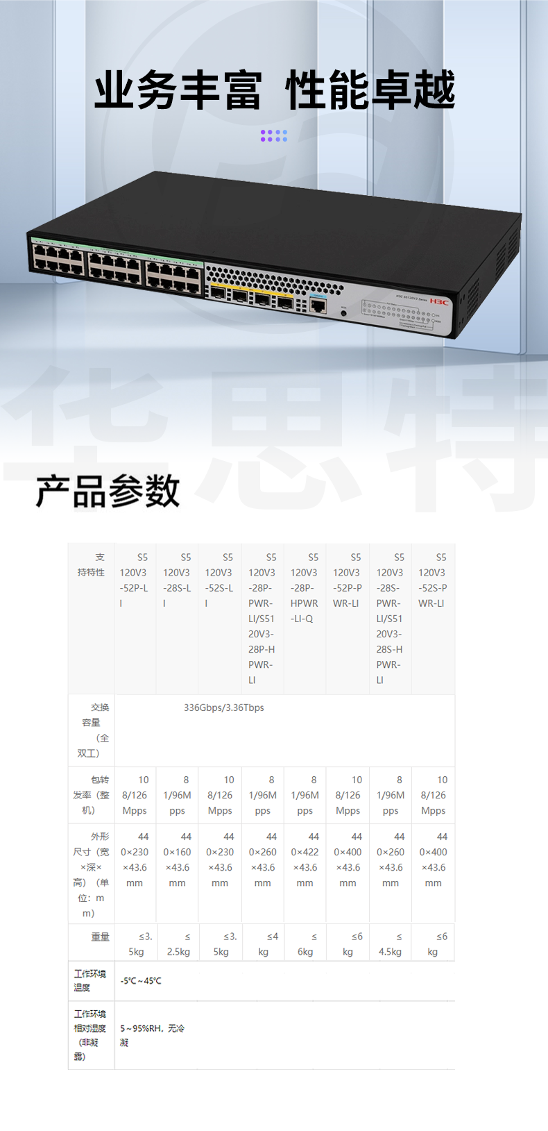 H3C交换机 LS-5120V3-28P-HPWR-LI-Q